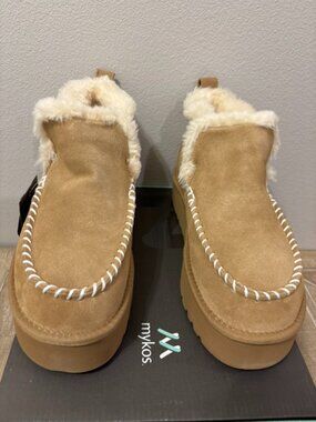 Mykos Suede Platform Winter Boots - Britt